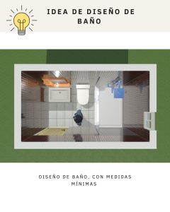 Baño con regadera